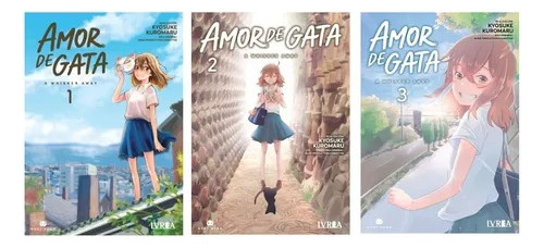 Coleccion Completa Manga Amor De Gata 3 Tomos - Ivrea - Dgl