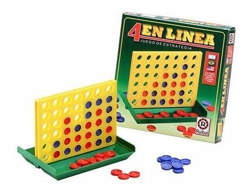 4 En Linea Juego De Estrategia E Ingenio Ruibal Original