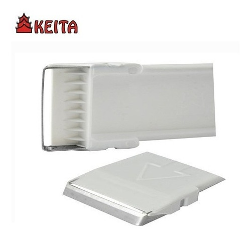 Kit 12 Descascador Boledor Plástico Lamina Inox 29138-keita
