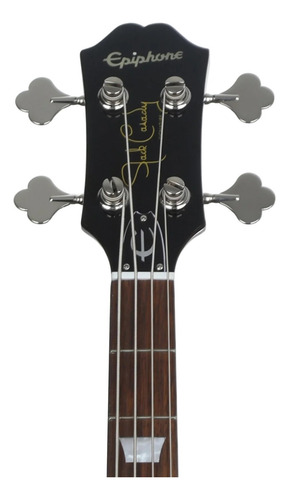 Bajo EpiPhone Jack Casady Signature Gld Metallic Gold Acabado Del Cuerpo Barnizado Cantidad De Cuerdas 4 Color Dorado Orientación De La Mano Diestro