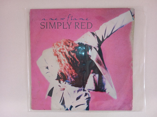 Lp Vinilo Simply Red  A New Flame 1989 Colombia 