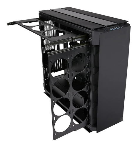 Imagen 9 de 10 de Gabinete Corsair Obsidian 1000d Black Super-tower Cristal