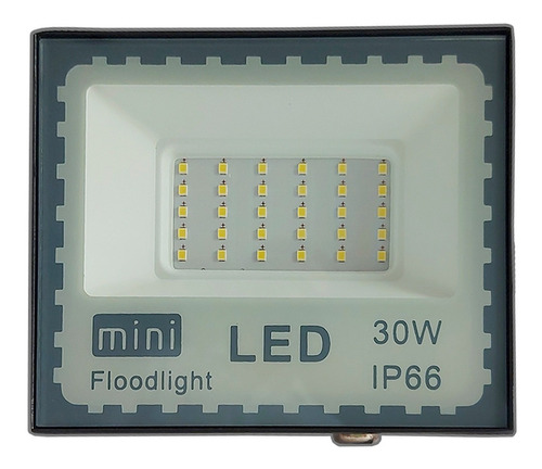 Reflector Led 30w Mini Flood Multivoltaje Ip66, Luminicell