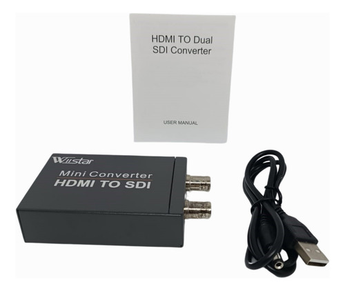 Convertidor Hdmi A Sdi Monitor Televisor Sdi 2 Puertos Sdi