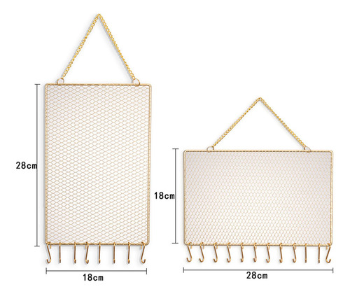 Colgador De Organizador De Joyas Soporte De Collar Vertical