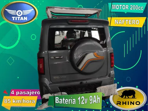 Triciclo Naftero 200cc 4 Pasajeros Titan Rhino 0km