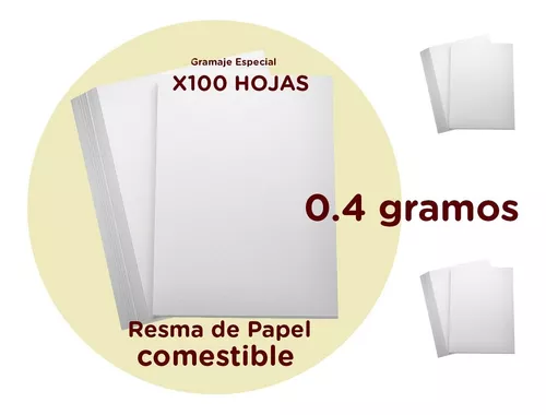 Papel de Arroz Comestible x100 (0.4mm) – LAVELBET