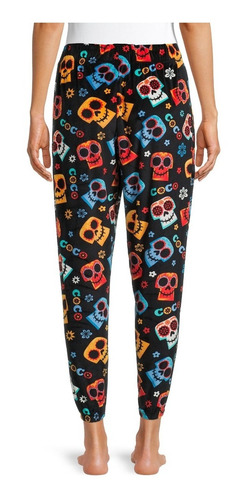 Pantalones Con Bolsas Para Dormir Mujer Disney Coco Talla S