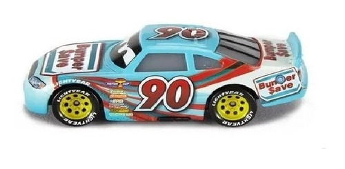 Carro Ponchy Wipeout Cars 3 Mattel Metalico Entregainmediata