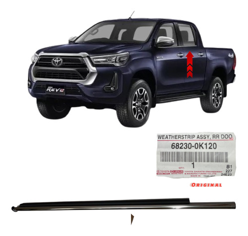 Cepillo Lamevidrio Delantero Hilux Fortuner Dubai Original