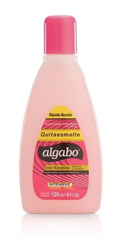 9 Quitaesmalte Humectante Con Silicona Algabo 100 Ml ( Mayor