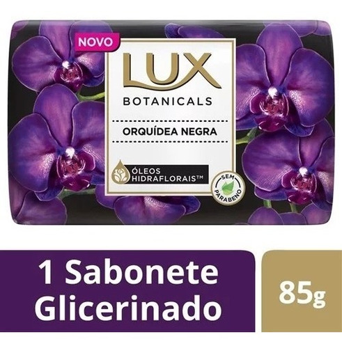 10 Sabonetes Lux Botanicals Orquídea Negra Unidade 85g Cada