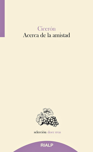 Libro Acerca De La Amistad - Ciceron,marco Tulio