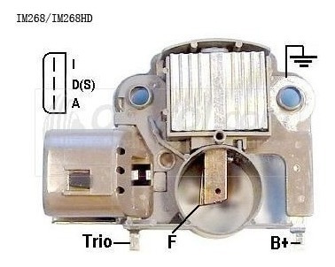 Regulador Alternador Ford Festiva Yr-568 26mm