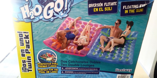 Colchonetas Inflables Para Alberca 2 Piezas H2ogo (Usado)