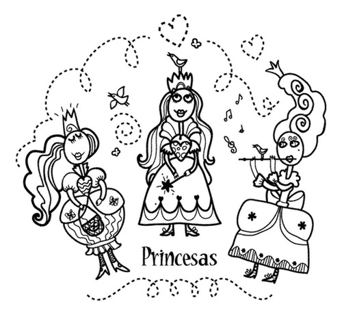 Vinilo Decorativo Princesas