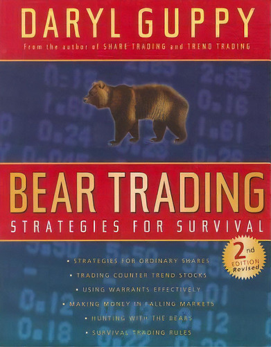 Bear Trading, De Daryl Guppy. Editorial John Wiley & Sons Australia Ltd, Tapa Blanda En Inglés