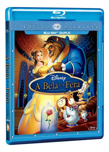 A Bela E A Fera - Blu-ray Duplo - Paige O'hara
