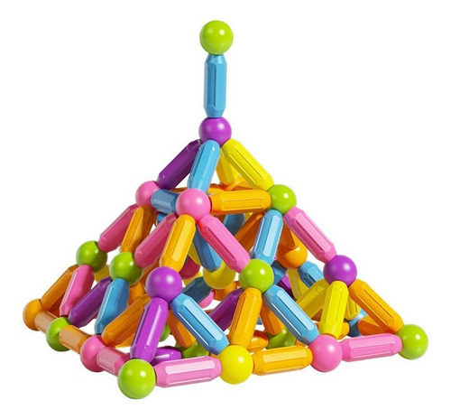 . Juego De Imanes De Juego De Bloques De Construcción De