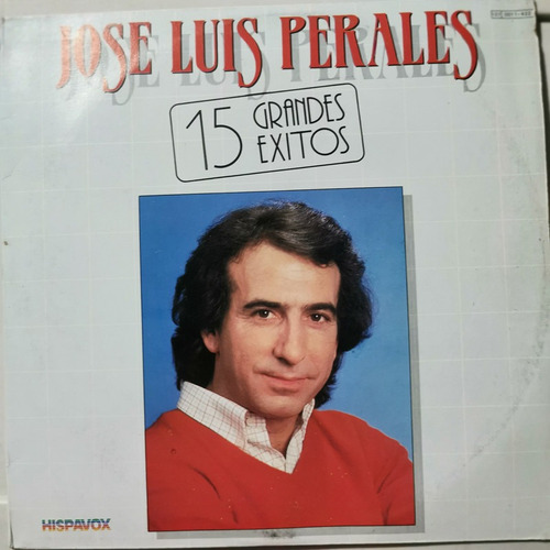 Disco Lp: Luis Perales-15 Grandes Exitos