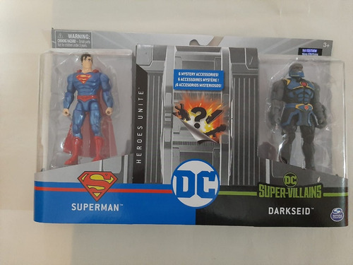 Dc Heroes Unite Superman Darkseid Spin Master