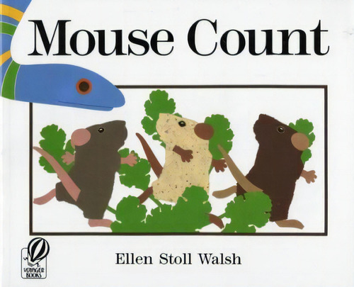 Mouse Count, De Ellen Stoll Walsh. Editorial Voyager Books,u.s. En Inglés