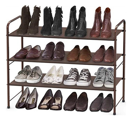 Organizador De Zapatos De 3 Niveles 12-20 Pares