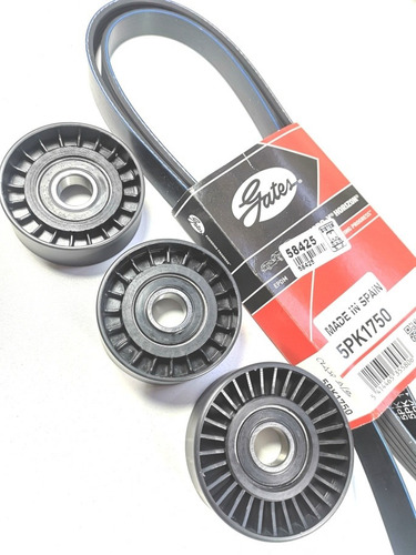 Imagen 10 de 10 de Kit Poly V Gates Mercedes Benz Clase A 160/190 Rod Skf