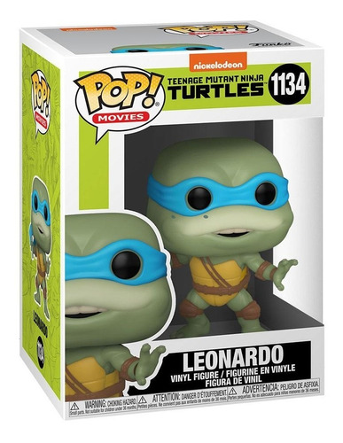 Imagen 1 de 1 de Tortugas Ninja - Leonardo  1134 Funko Pop