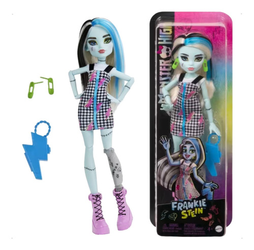 Monster High Frankie Stein Articulada 11 Pontos Mattel Hky76