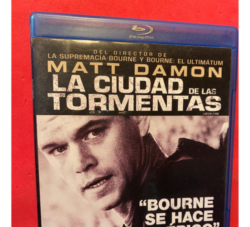 La Ciudad De Las Tormentas | Blu Ray Matt Damon Película (Usado)