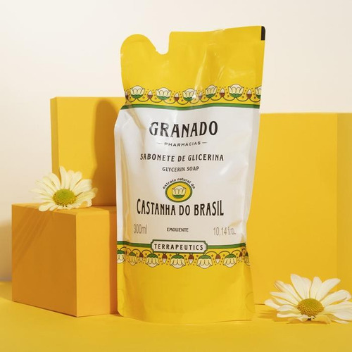 Refil Sabonete Líquido Granado Castanha Do Brasil 300ml