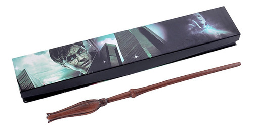 Varita Luna Lovegood Harry Potter En Caja De Colección