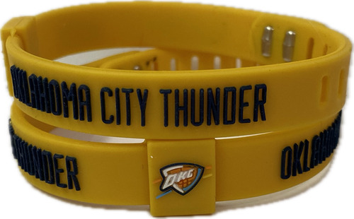 Pulsera Ajustable Oklahoma City Thunder Nba Basquetbol
