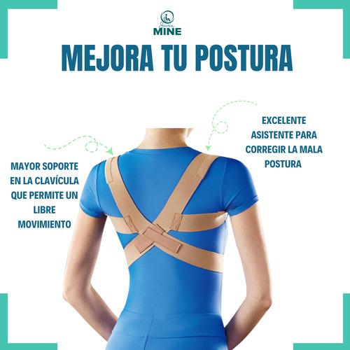 Corrector De Postura Con Soporte De Clavícula Bk-027 Hombro