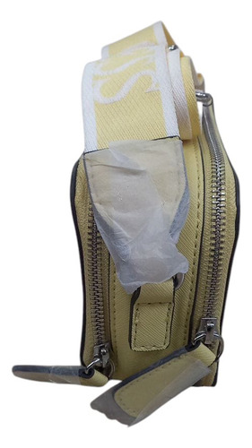 Bolsa Crosbody Guess Original Mod:sf961470 Med:20x11x7 Cm Butter Lisa Níquel Butter