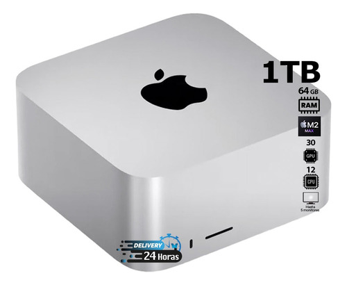 Mac Studio M2 Max 1tb Ssd 64gb Ram 12 Cpu 30 Gpu 2023