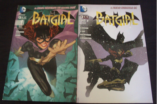Pack Batgirl (2 Ejs) Nuevo Universo Dc - Inc # 1 Y 2