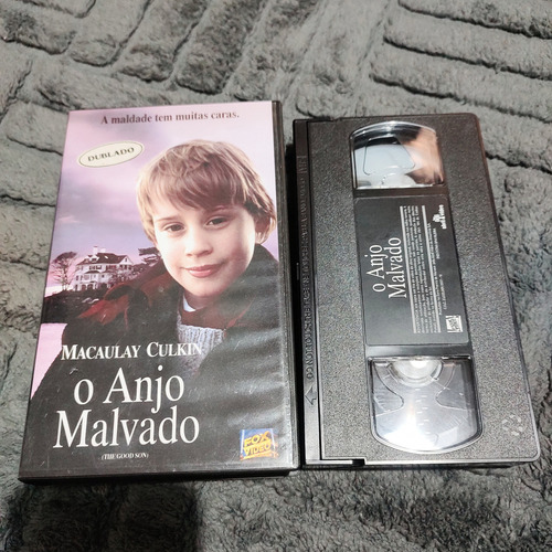 Vhs O Anjo Malvado - Dublado *reprodução (Usado)