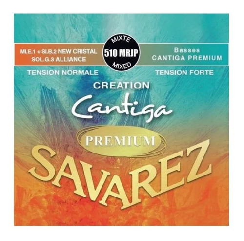 Savarez Creation Cantiga Premium Cuerdas Guitarra 510mrjp