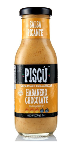 Salsa Picante Habanero Chcolate - g a $87