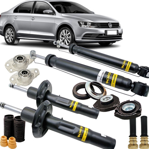 Imagem 1 de 10 de Amortecedores+ Coxins+ Kits Jetta Comfortline Susp Dependent