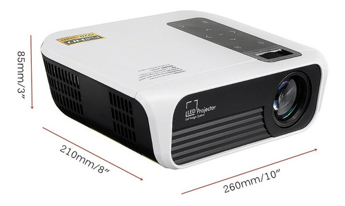 Proyector Smart Led T8 Android Full Hd 1080p 4500 Lumenes