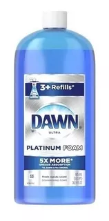Dawn Platinum Foam 915ml Jabón Refill Producto Americano