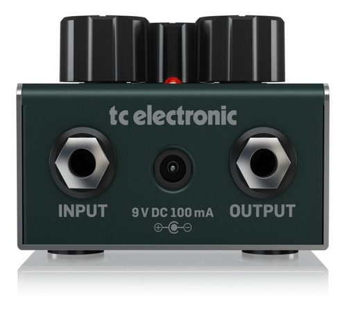 Tc Electronic Gauss Tape Echo Pedal Guitar Delay Truebypas Cor verde escuro