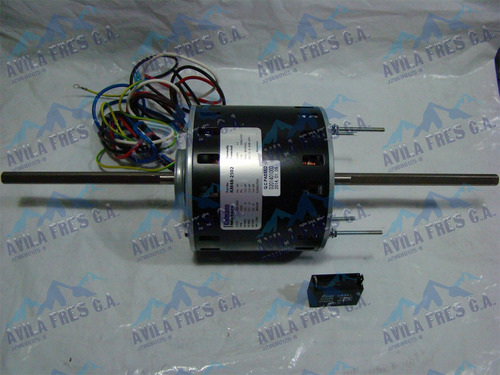 Motor Doble Eje 1/2 Hp 220v 1625 Rpm Kielmann 2 Ejes 165vrd