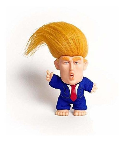 Muñeca De Troll Del Presidente De Colección Donald Trump - P