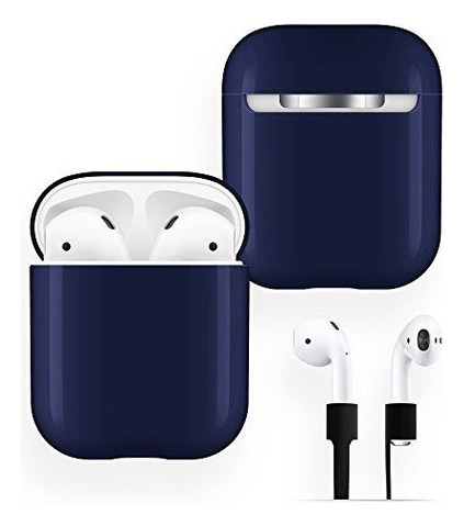 Funda Protectora Para AirPods Frtma Funda De Piel Correa Dep