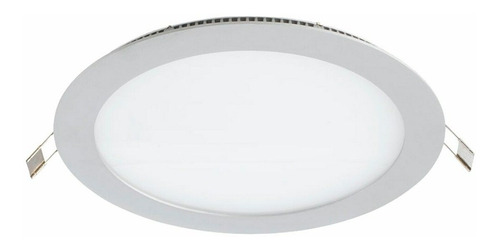 Panel Led 18w Spot Embutir Redondo Luz Calida Baw