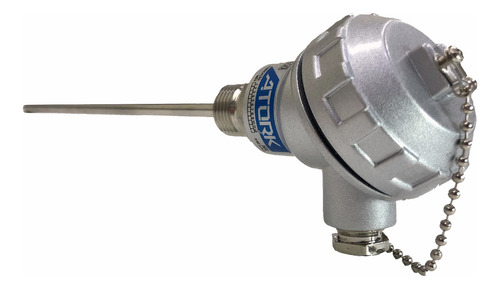 Sensor Pt100 Duplo Cabeçote 6 Fios Atork, 100mm